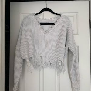 SHEIN sweater crop top